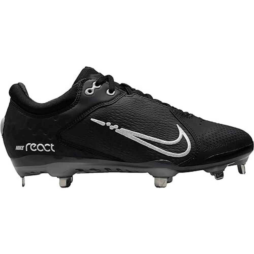 Nike Hyperdiamond 4 Elite Womens Sz 7 Softball Cleats Black Grey CZ5917-010 NEW